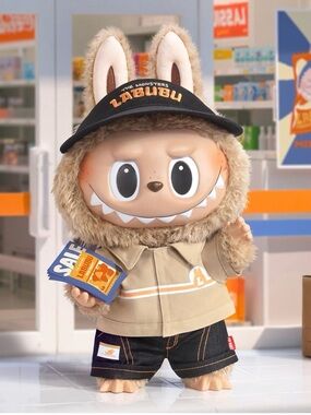 Labubu Naughty Cashier plush doll